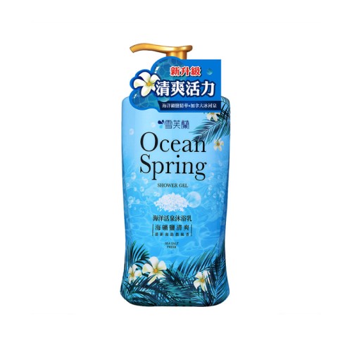 CELLINA 雪芙蘭 海洋活泉海礦鹽沐浴乳 1000g (清爽) 163-1069 CELLINA 雪芙蘭 海洋活泉海礦鹽沐浴乳 1000g (清爽) 163-1069